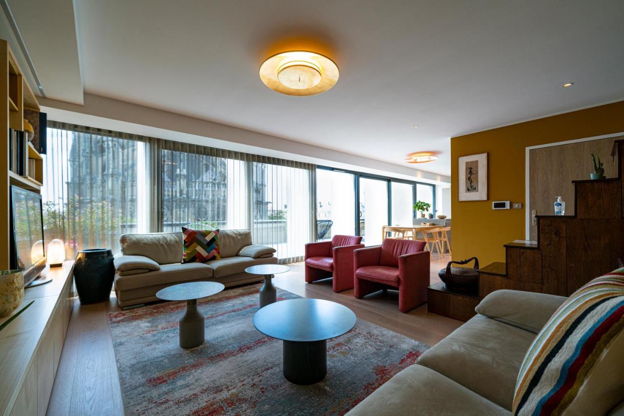 Les Suites 7 Anges - Parking, Vue Cathedrale & Centre Historique Reims Eksteriør bilde