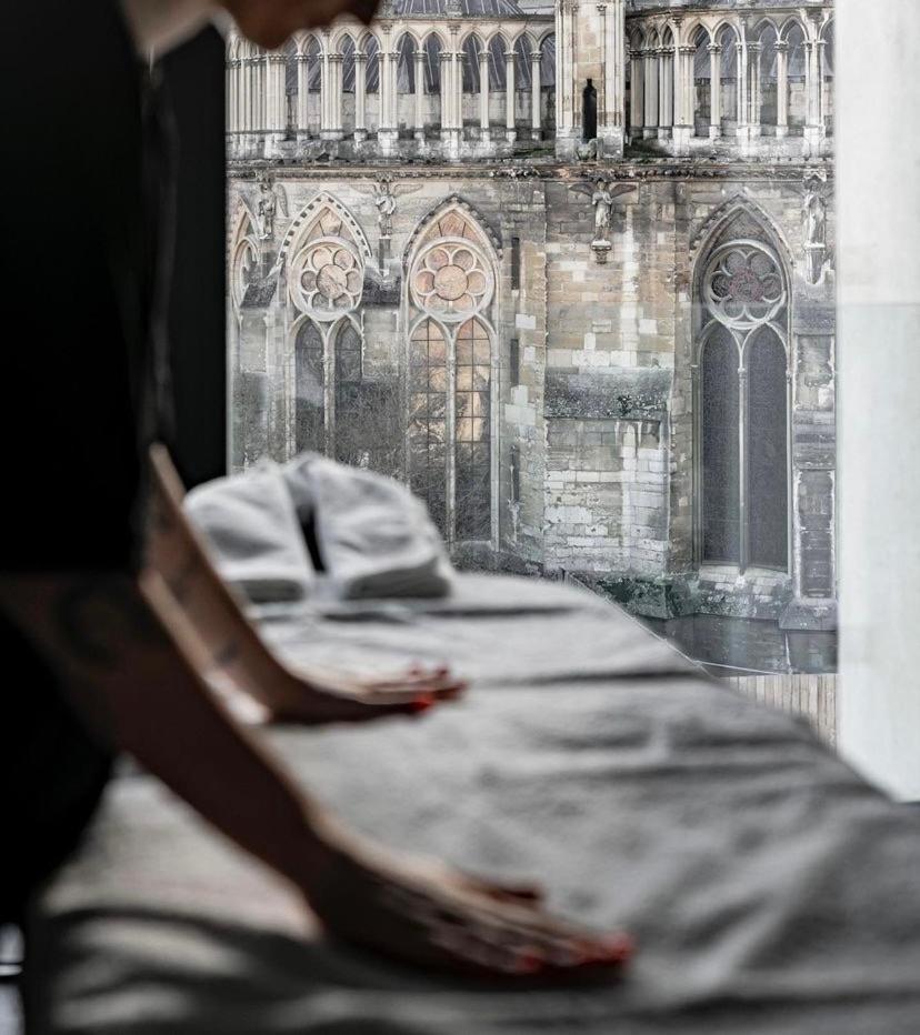 Les Suites 7 Anges - Parking, Vue Cathedrale & Centre Historique Reims Eksteriør bilde